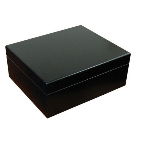 25+ Count Humidor - Chalet Black