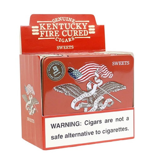 Drew Estate Kentucky Fire Cured Sweets Ponies 4 x 32 Petit (Tin of