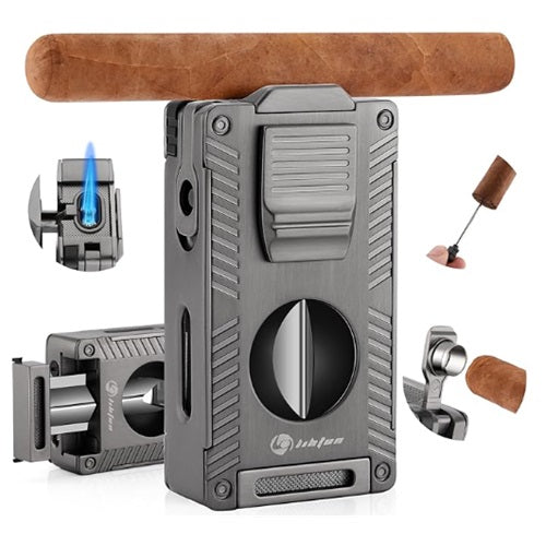 LIHTUN - 5 in 1 Cigar Lighter - Gunmetal