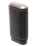 XIKAR Envoy 3 Cigar Case - 3 Cigars - Black