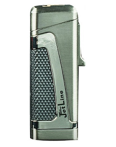 JetLine - Hurricane 2 - Triple Flame Lighter - Gun Metal