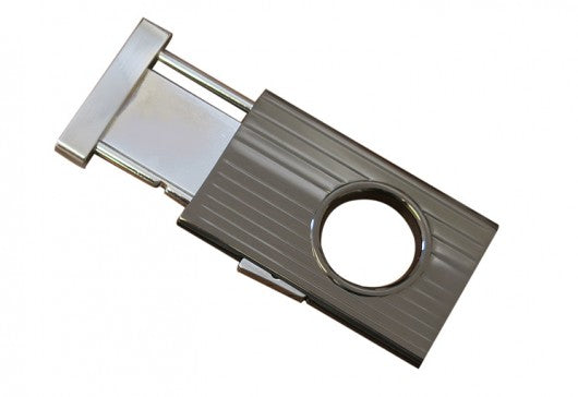 Prestige Retractable Cigar Cutter (Gun Metal) - 58 Ring Gage