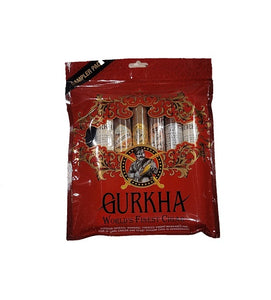 Gurkha - Red Sampler Pack - 6 Toro Cigars