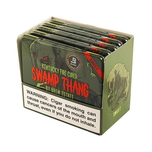 Drew Estate - Kentucky Fire Cured Swamp Thang Sweets - 4 x 32 Petit (Tin of 10)
