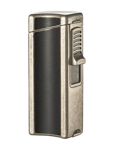 Visol - Ridge Single Flame Torch Lighter with Cigar Rest - Antique