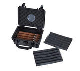 Visol Travel Humidor - 15 Cigars - Solid Black