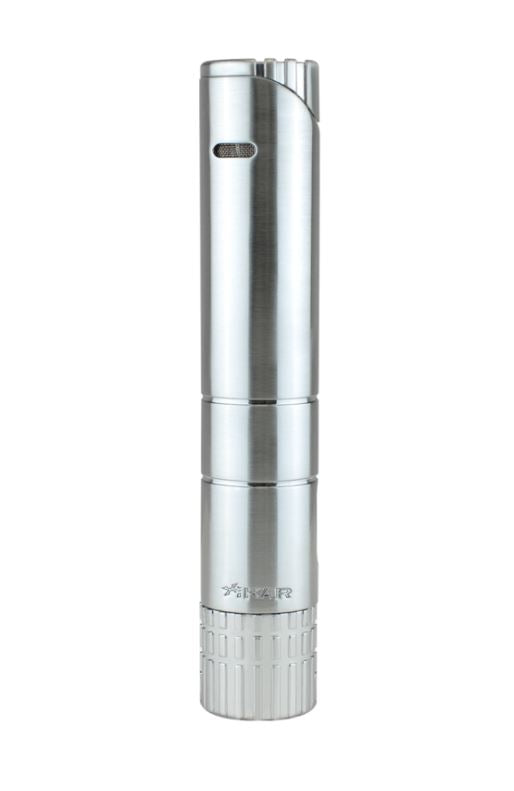 XIKAR Turrim Single Torch Lighter - Silver