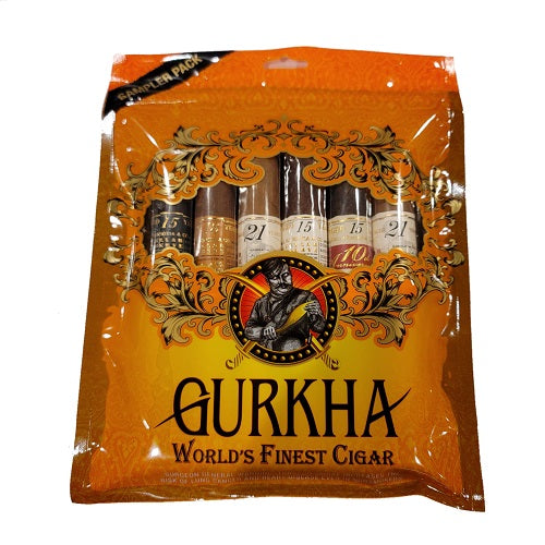Gurkha - Yellow Sampler Pack - 6 Toro Cigars